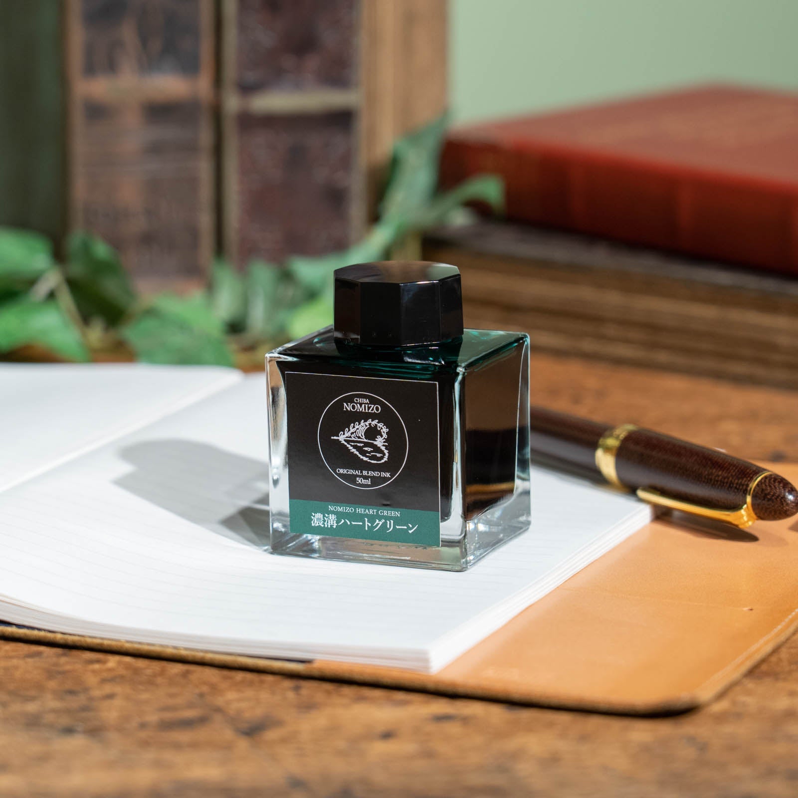 濃溝ハートグリーン ◇千葉【ジョイフル本田×SAILOR オリジナル 万年筆