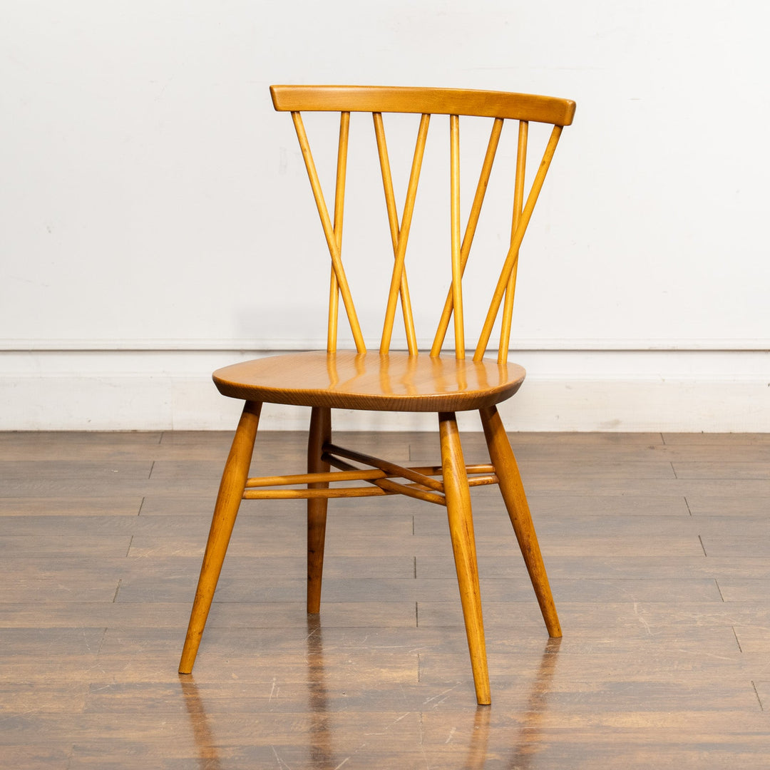 英国【ERCOL アーコール】エックスバックとも呼ばれる交差したスポークが特徴的 ラティスチェア Windsor ウインザー /23C-C1