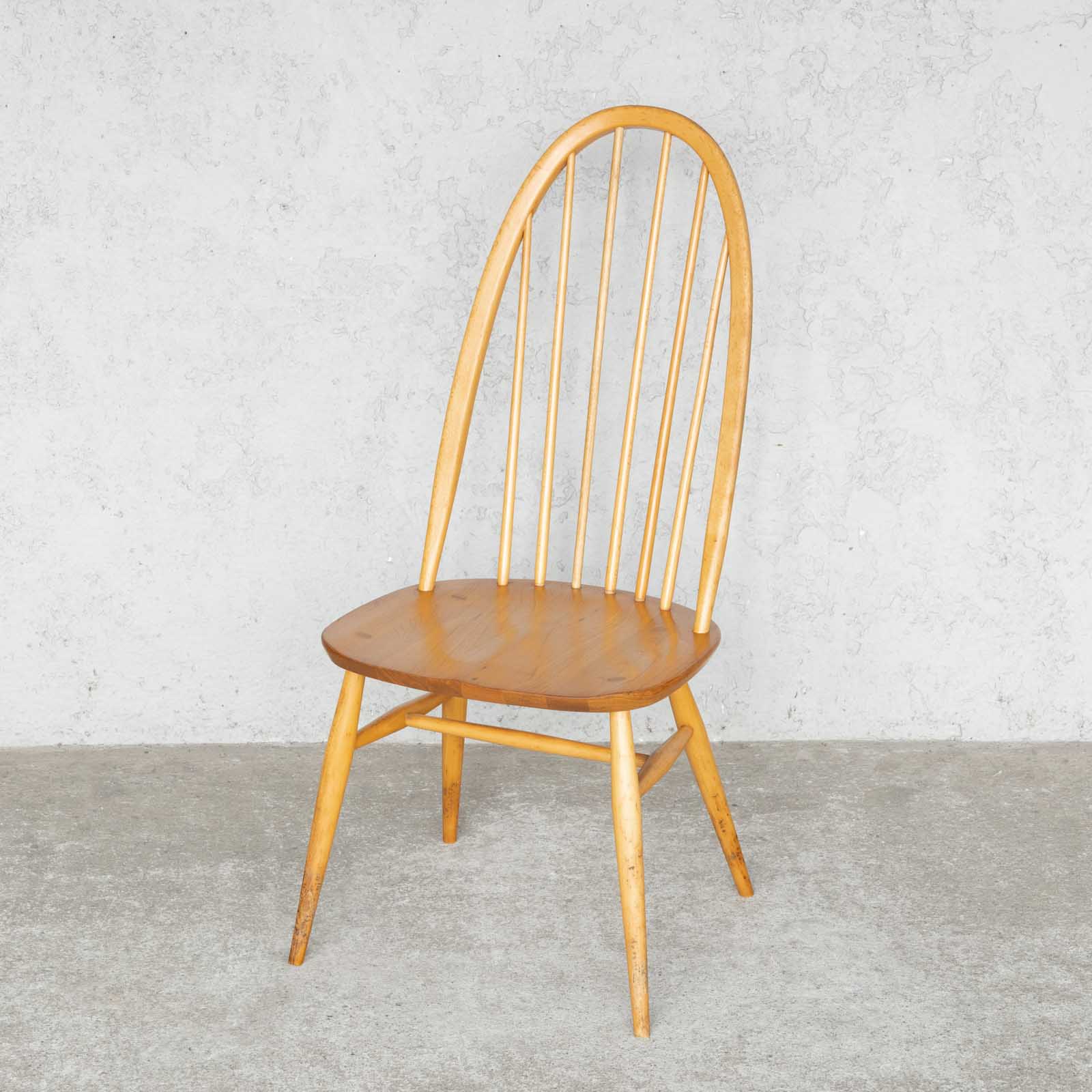 英国【ERCOL アーコール】曲木のボウバック 6本スポーク ウィンザー