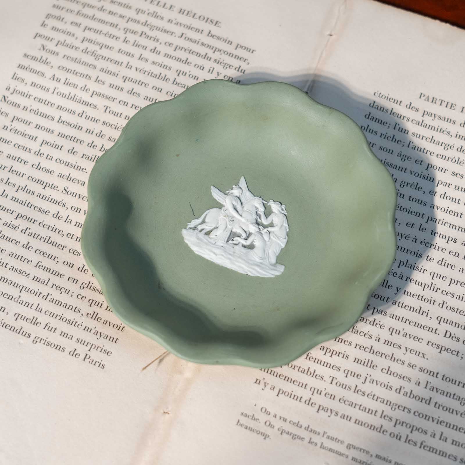 WEDGWOOD ウェッジウッド Jasper ジャスパー】フラワーシェイプ ミニ