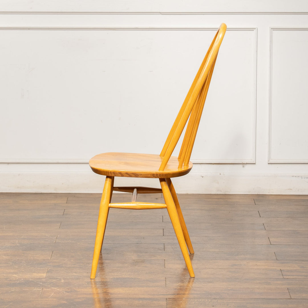 英国【ERCOL アーコール】曲木のボウバック 5本スポーク クエーカーチェア No.365 Windsor ウインザー /25G-1