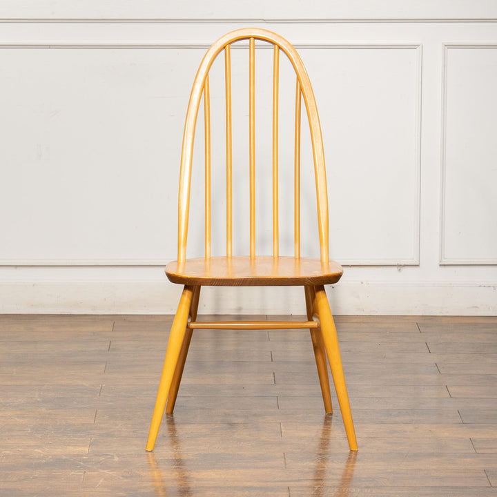 英国【ERCOL アーコール】曲木のボウバック 5本スポーク クエーカーチェア No.365 Windsor ウインザー /25G-6