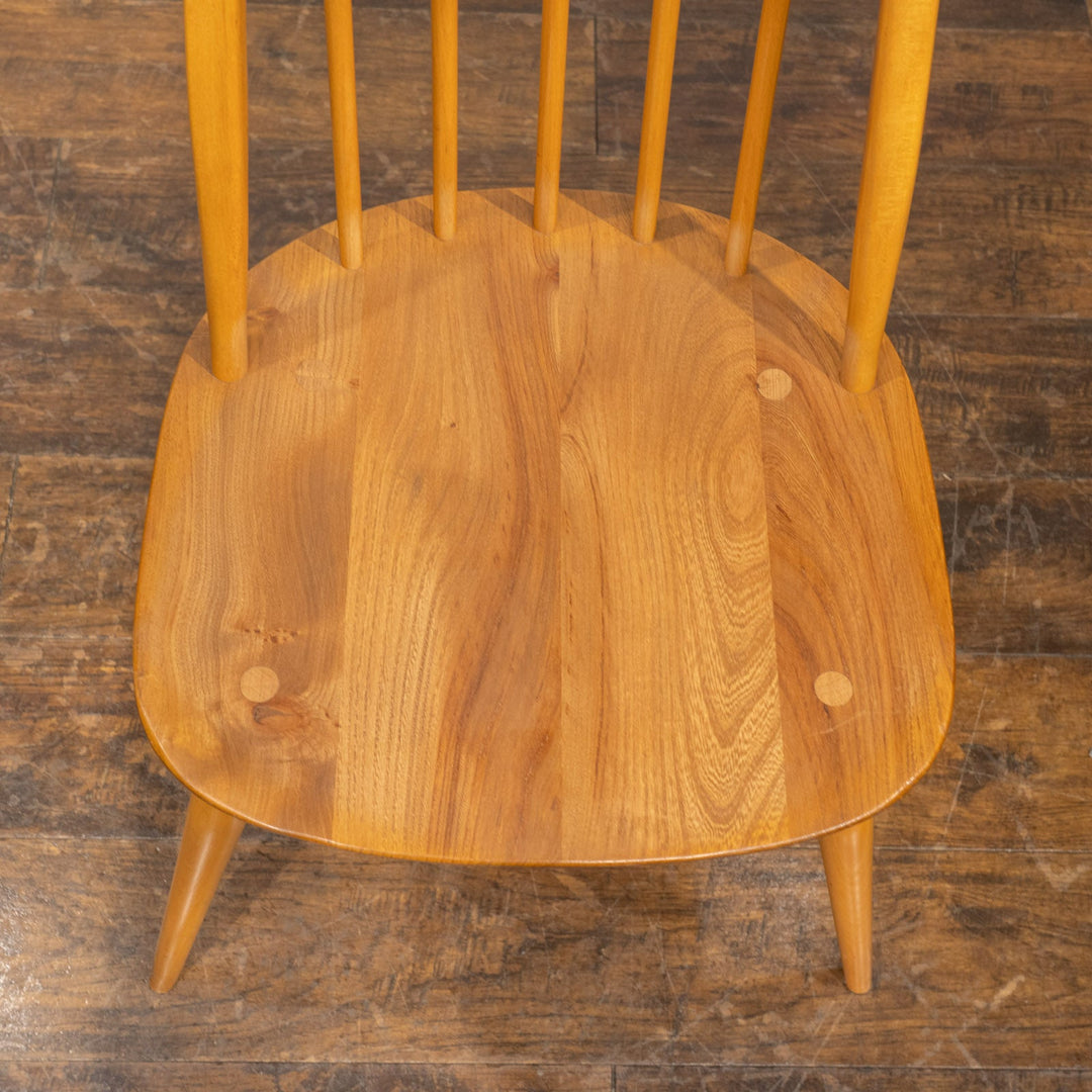 英国【ERCOL アーコール】曲木のボウバック 5本スポーク クエーカーチェア No.365 Windsor ウインザー /25G-6