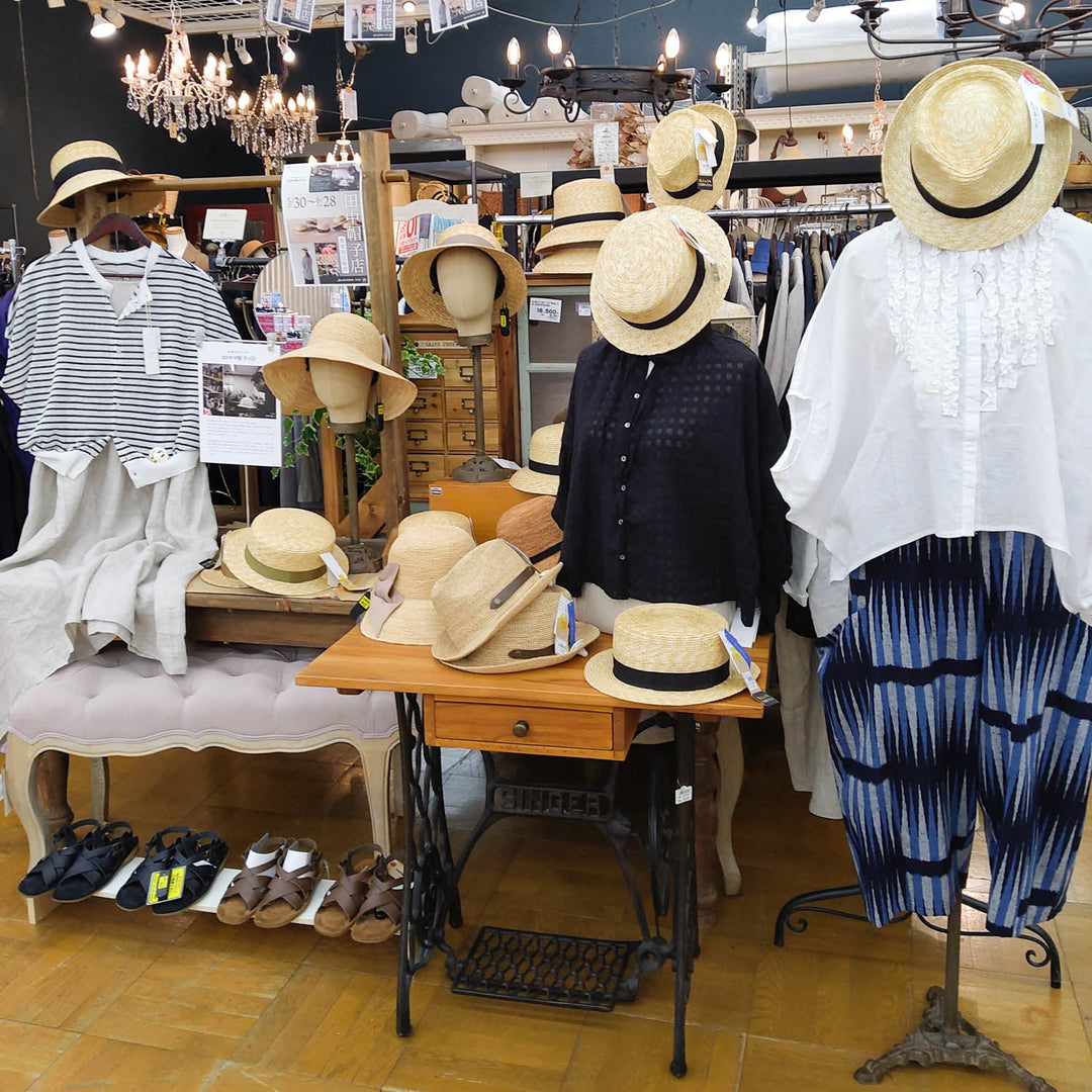 田中帽子店のPOP UPを開催中です！