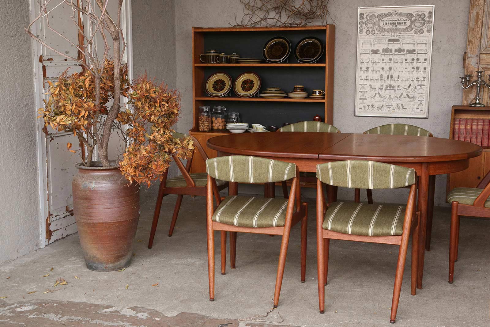 北欧スタイル ヴィンテージ家具のコーディネイト