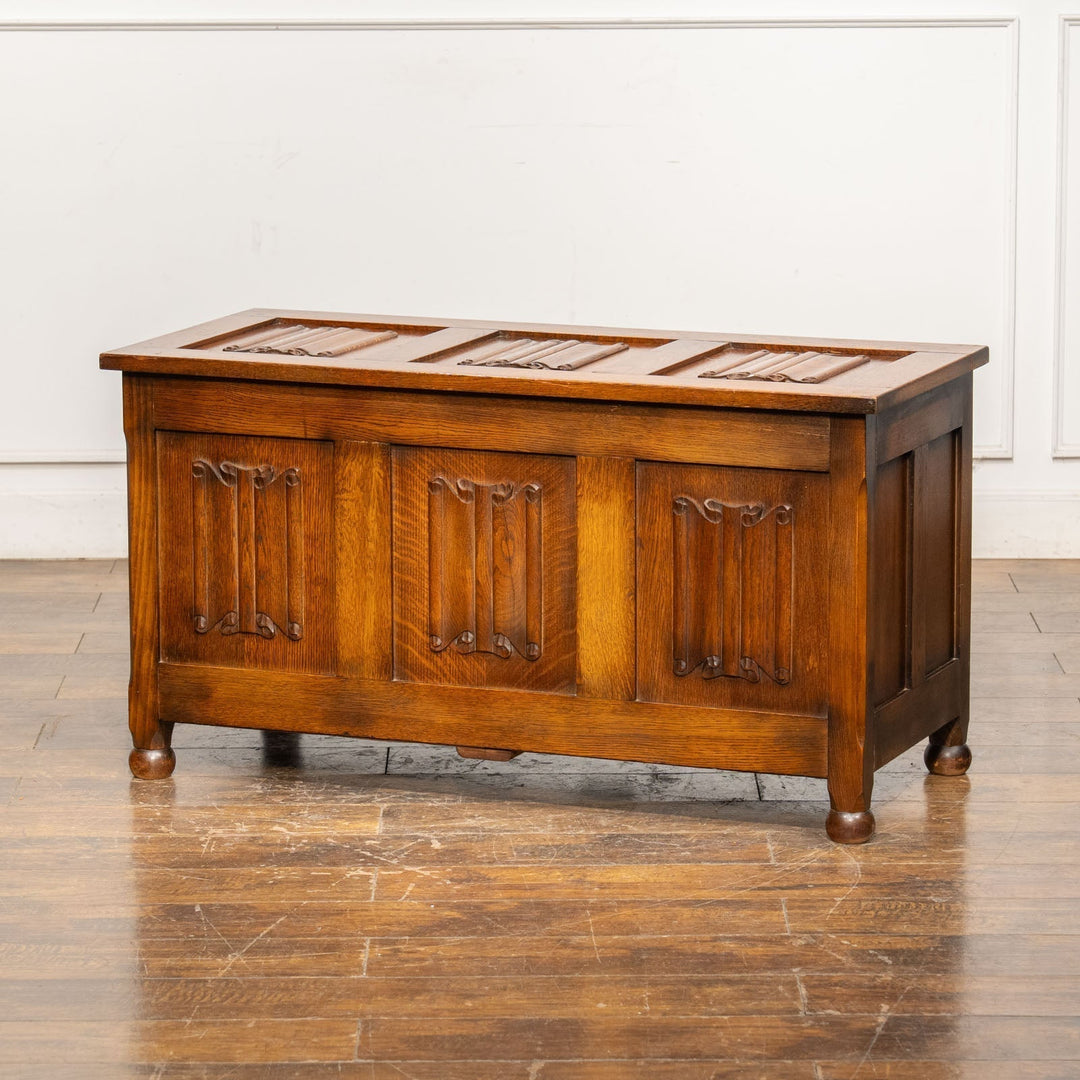 ベンチにもなる ブランケットボックス コファー