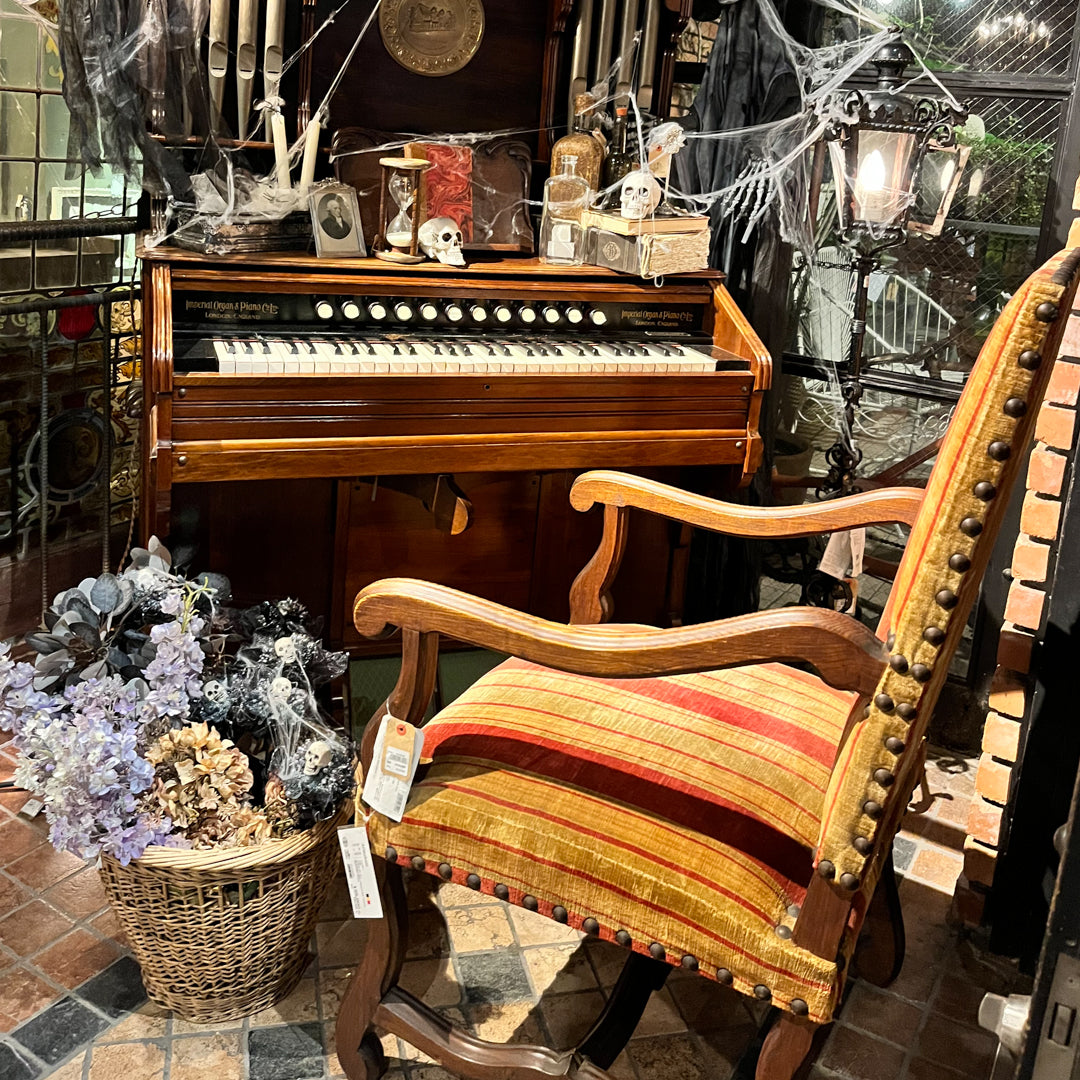 ハロウィンのムード盛り上がります！フォトスポットご利用ください♪