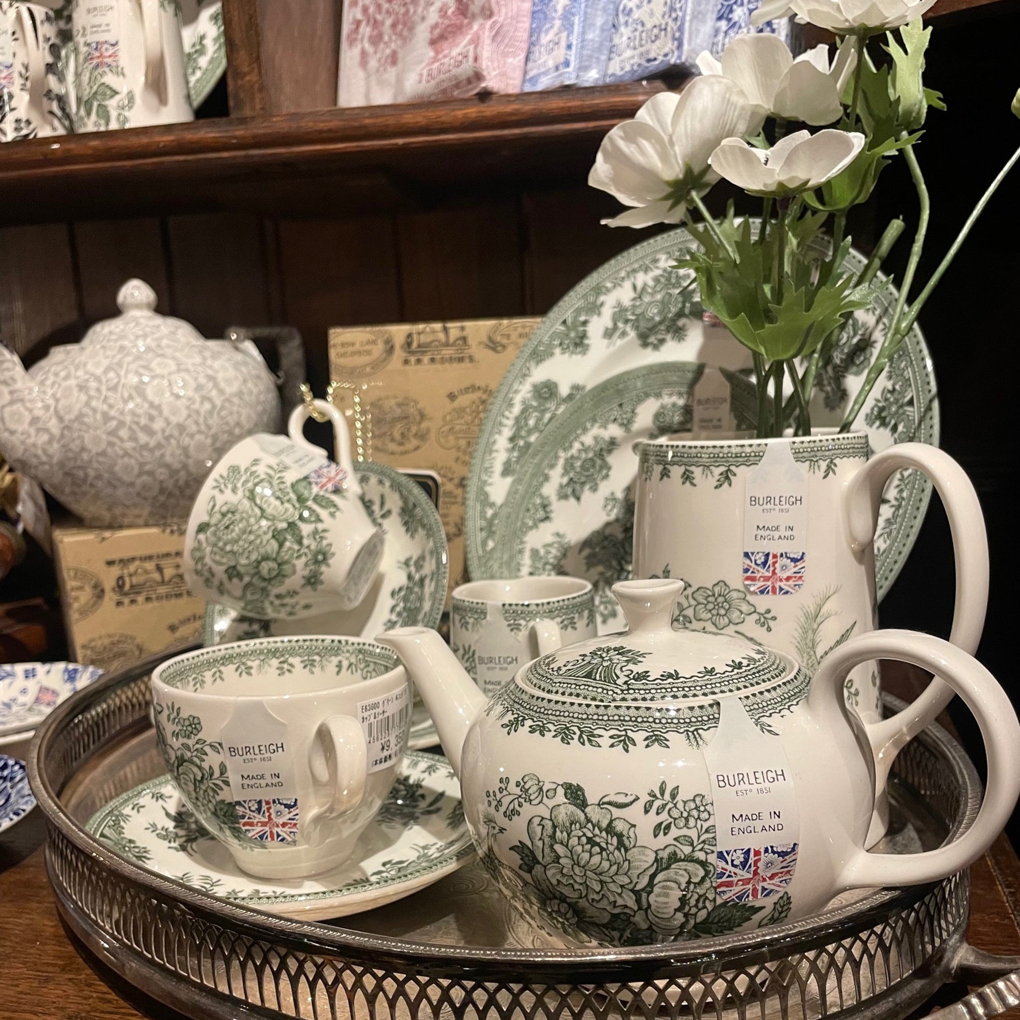 BURLEIGHの食器が充実しています…！！