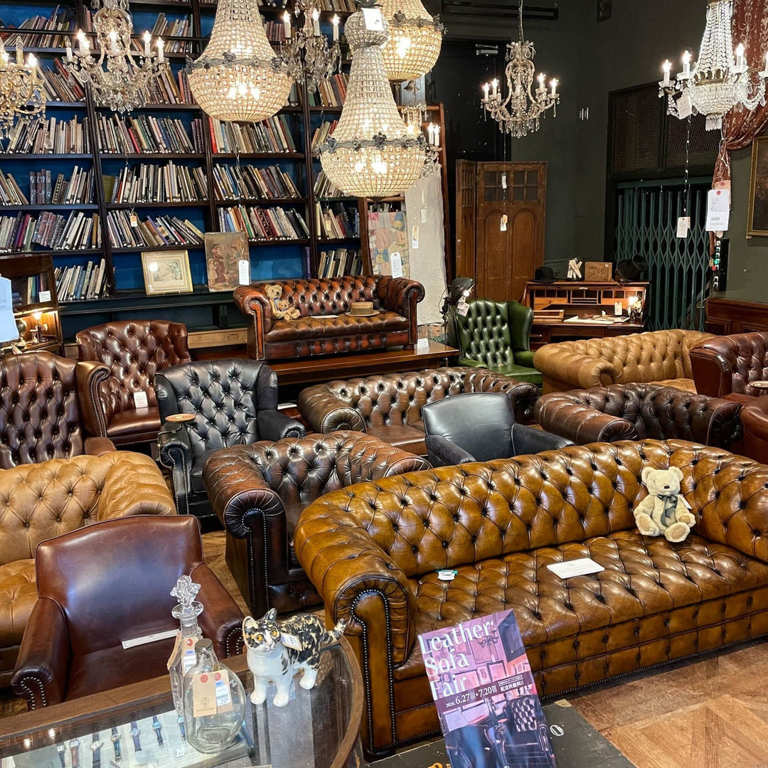 新たに2シーターと3シーターが入荷！Leather Sofa Fairを開催中です！