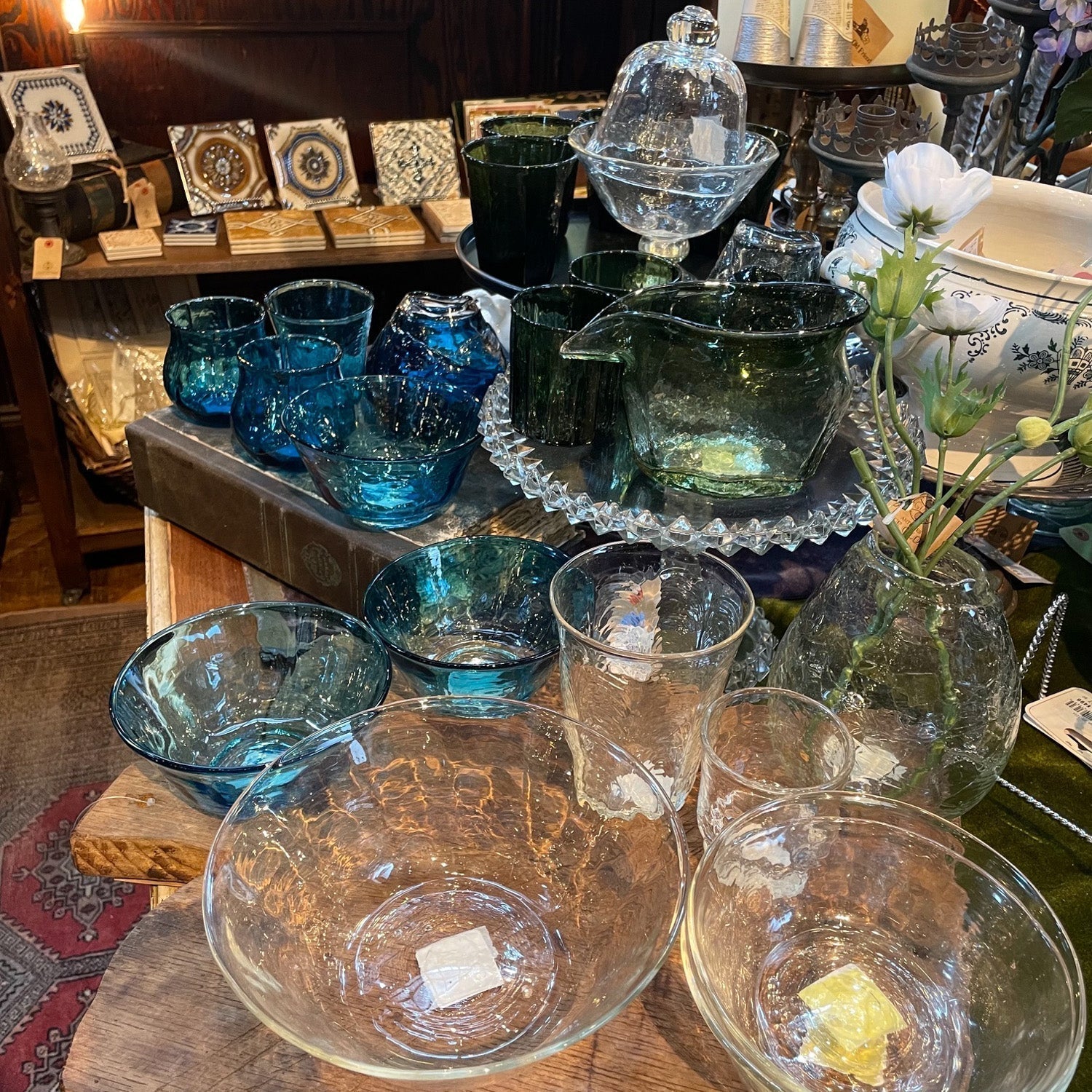 暑い夏に涼しげなガラスのご紹介！安土草多さんの作品をぜひ店頭で！