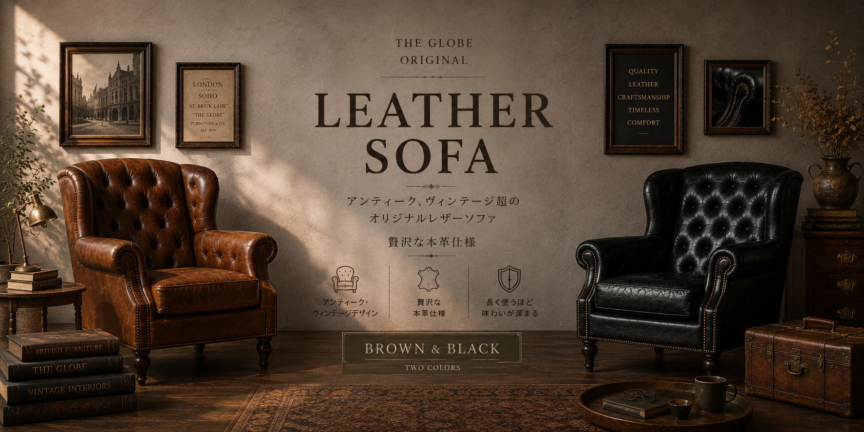 ORIGINAL LEATHER SOFA