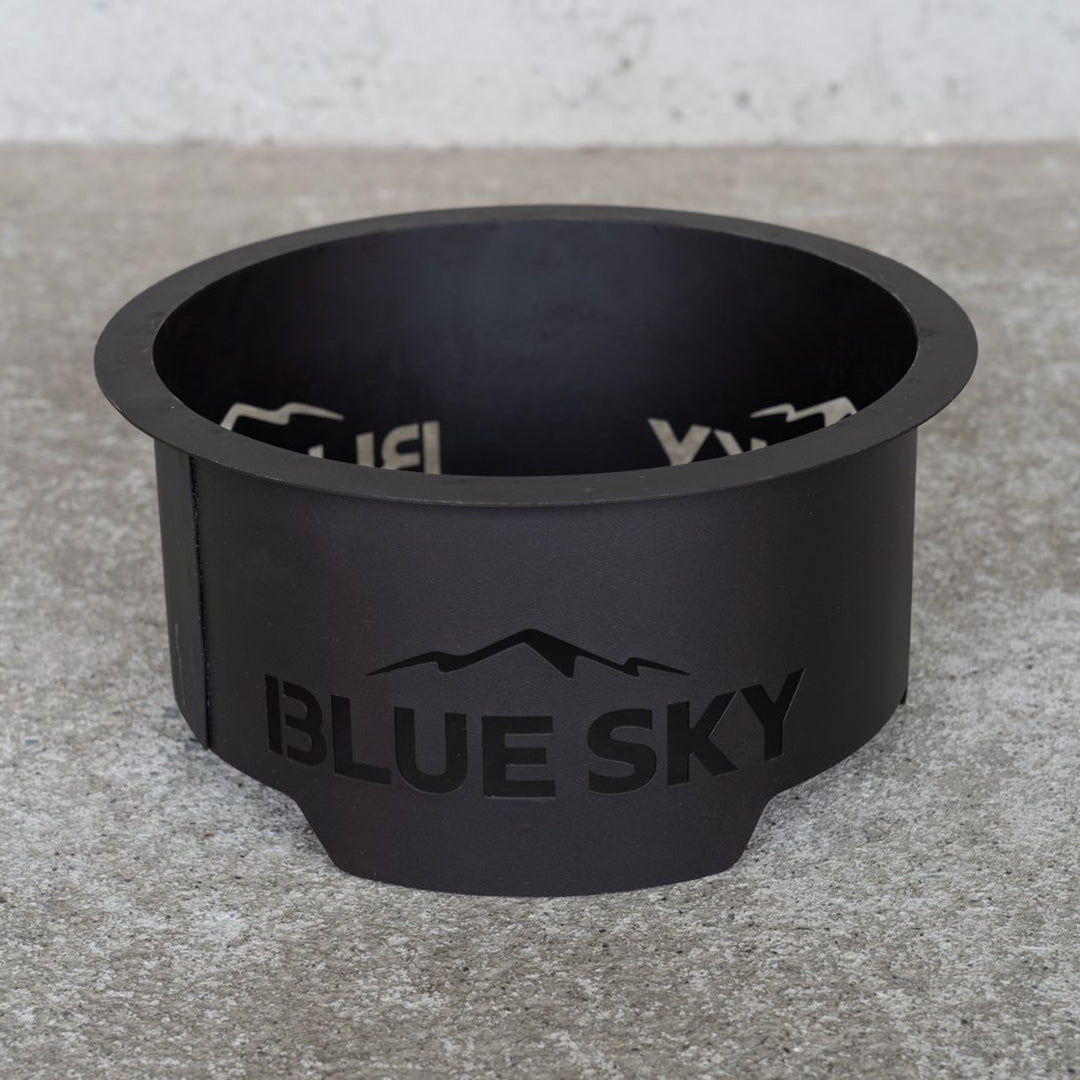 ◇二次燃焼！焚き火台 BLUE SKY OUTDOOR LIVING ポータブルファイヤーピット[m]