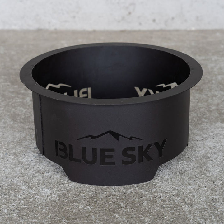 ◇二次燃焼！焚き火台 BLUE SKY OUTDOOR LIVING ポータブルファイヤーピット[m]