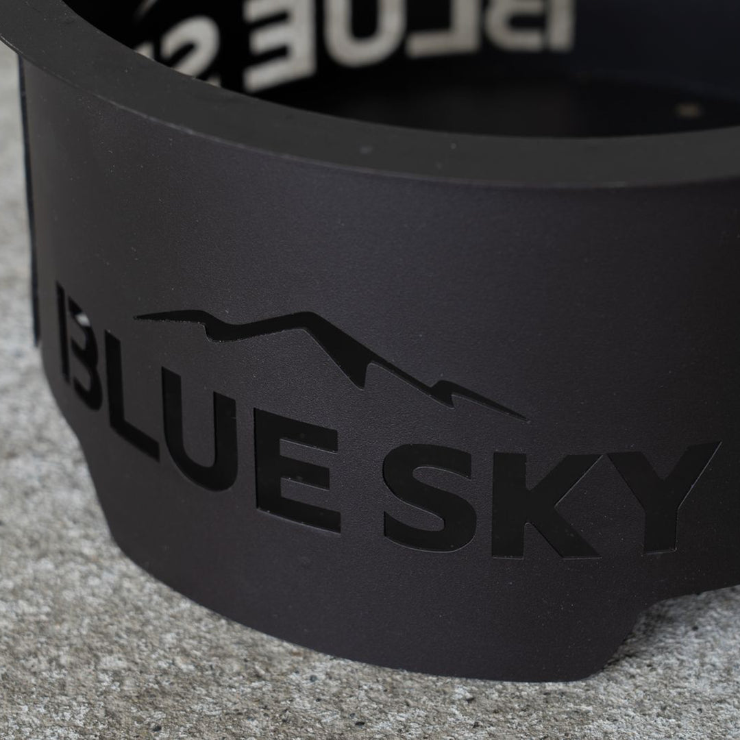 ◇二次燃焼！焚き火台 BLUE SKY OUTDOOR LIVING ポータブルファイヤーピット[m]