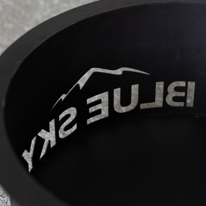 ◇二次燃焼！焚き火台 BLUE SKY OUTDOOR LIVING ポータブルファイヤーピット[m]