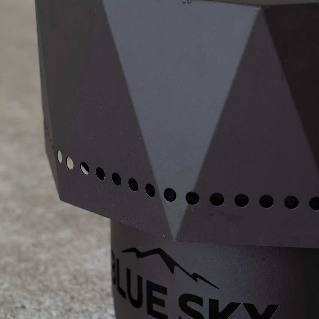 ◇二次燃焼！焚き火台 BLUE SKY OUTDOOR LIVING ポータブルファイヤーピット[m]