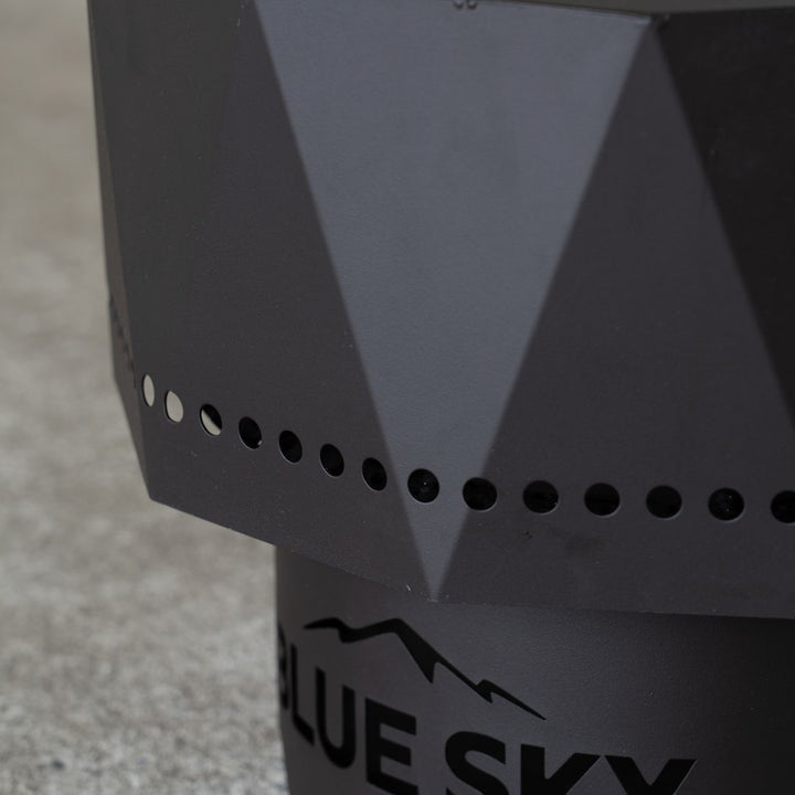 ◇二次燃焼！焚き火台 BLUE SKY OUTDOOR LIVING ポータブルファイヤーピット[m]