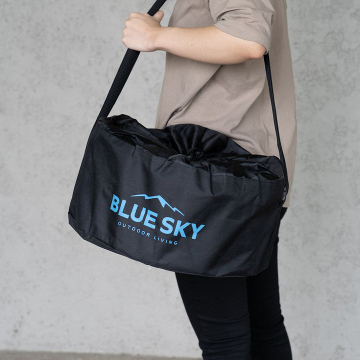 ◇二次燃焼！焚き火台 BLUE SKY OUTDOOR LIVING ポータブルファイヤーピット[m]