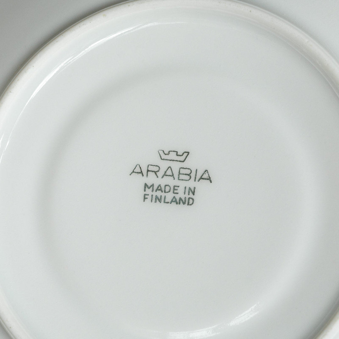 【ARABIA アラビア 】OTKのノベルティ コーヒーカップ＆ソーサー レアモデル /21G-2[m]