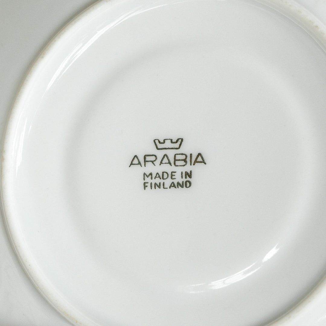 【ARABIA アラビア 】OTKのノベルティ コーヒーカップ＆ソーサー レアモデル /21G-5[m]