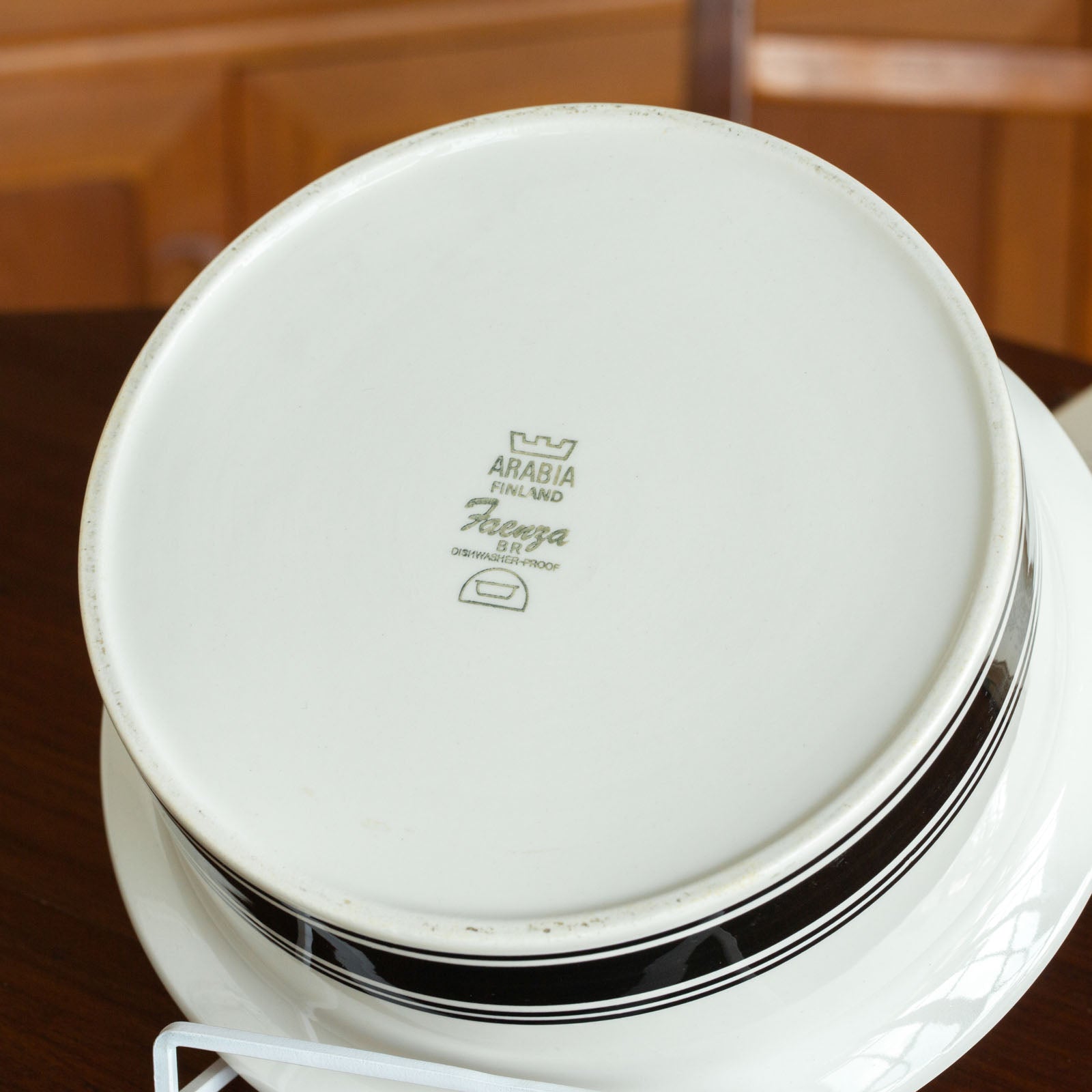 ARABIA アラビア Faenza ファエンツァ】ラージボウル 22cm /21G[m