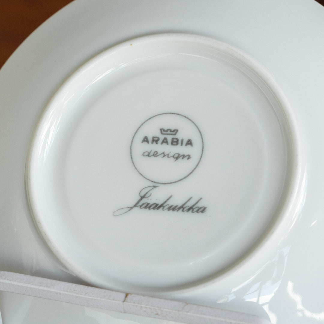 【ARABIA アラビア Jaakukka ヤークッカ】コーヒーカップ＆ソーサー /21G-1 [m]