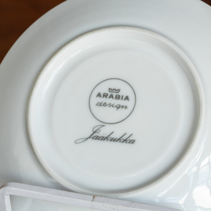 【ARABIA アラビア Jaakukka ヤークッカ】コーヒーカップ＆ソーサー /21G-2 [m]