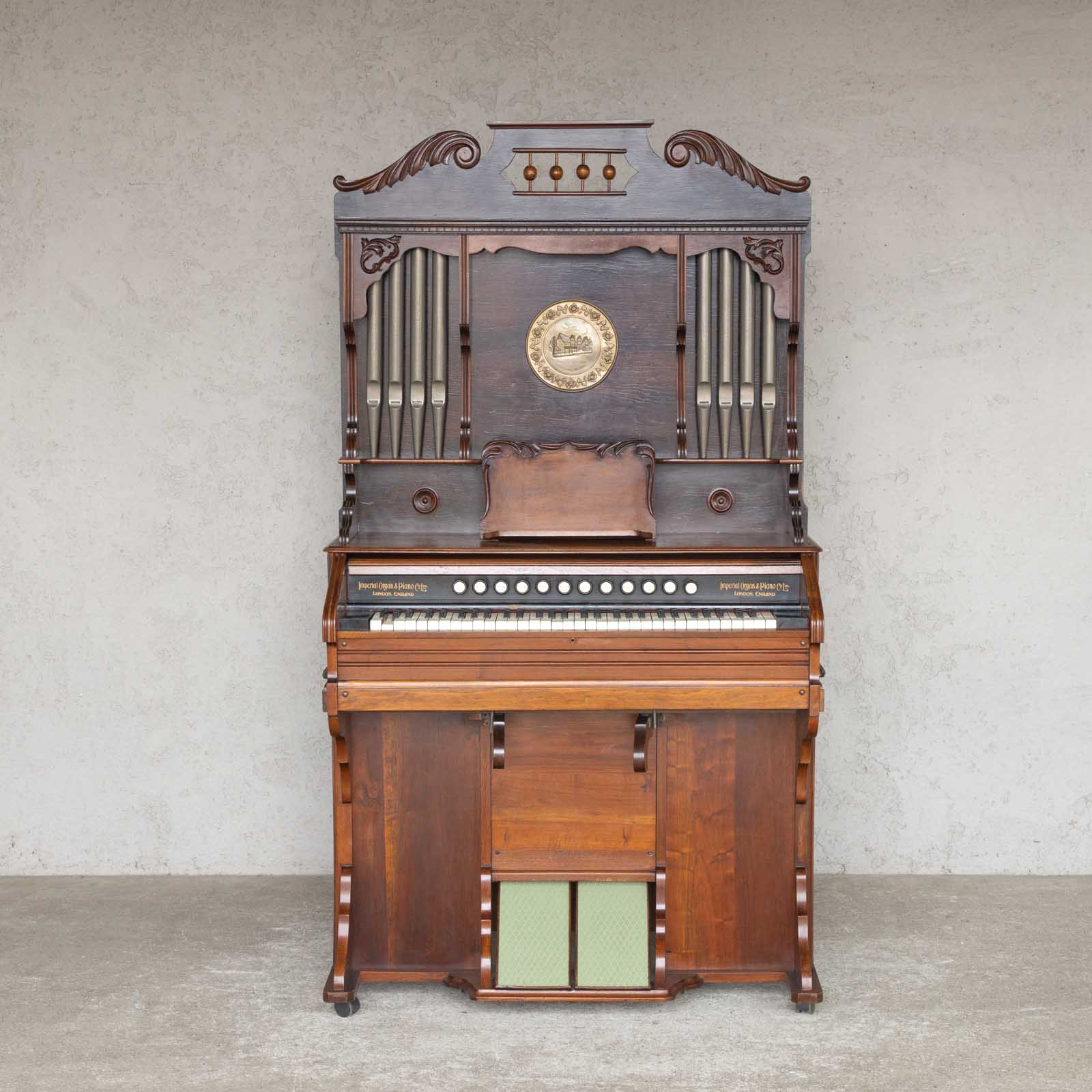 骨董品アンティークオルガン Imperial Organ & Piano Company インペリアルオルガン&ピアノ
