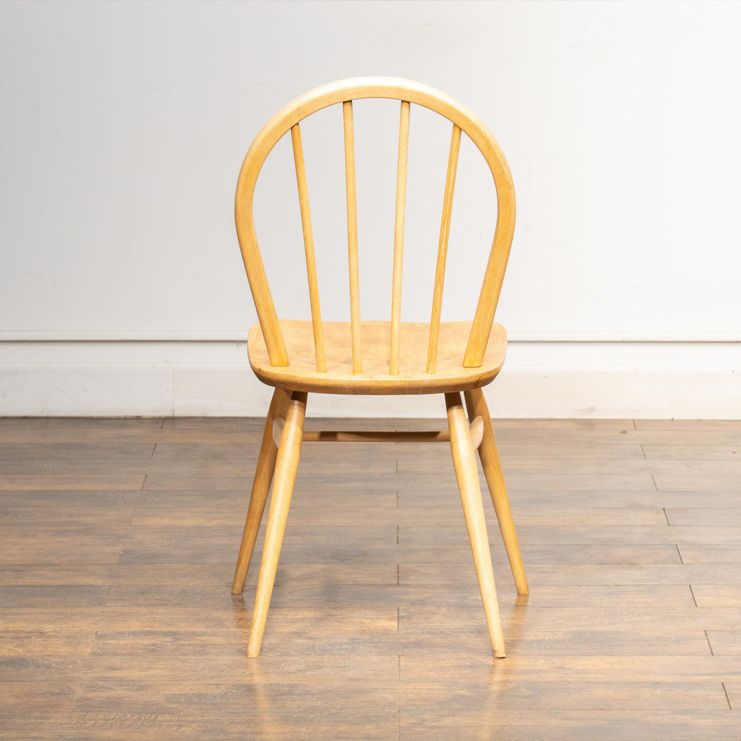 英国【ERCOL アーコール】エルム 4本スポーク フープバックチェア No.400 Windsor ウインザー /21H-11[m]