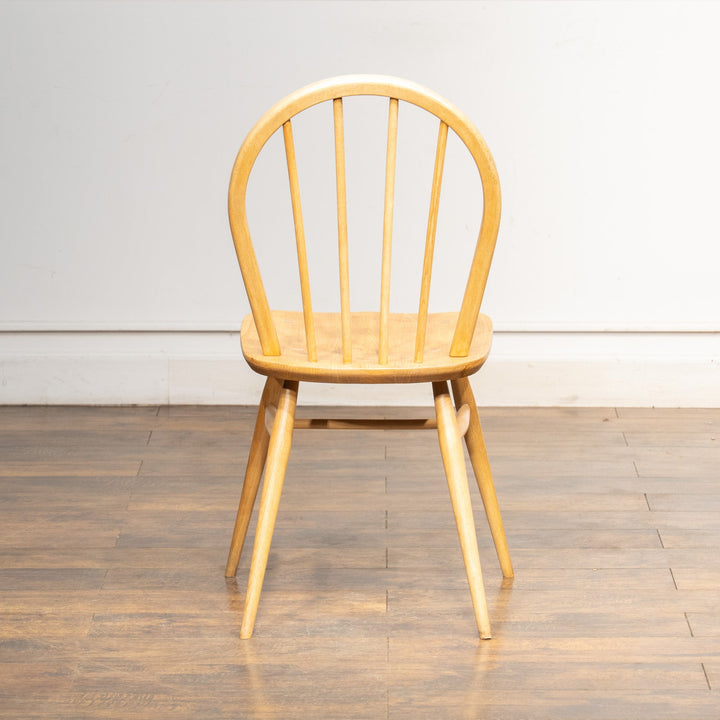 英国【ERCOL アーコール】エルム 4本スポーク フープバックチェア No.400 Windsor ウインザー /21H-11[m]