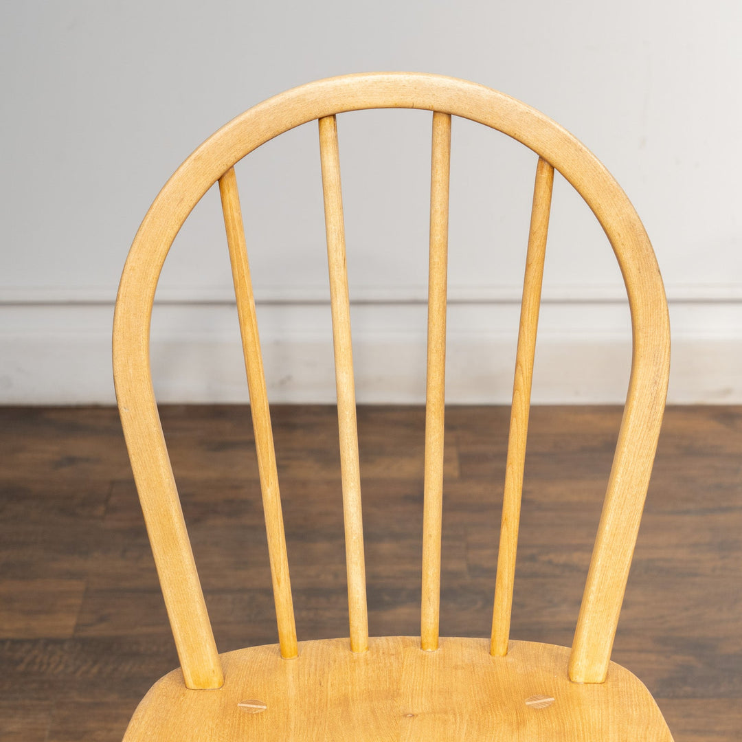 英国【ERCOL アーコール】エルム 4本スポーク フープバックチェア No.400 Windsor ウインザー /21H-11[m]