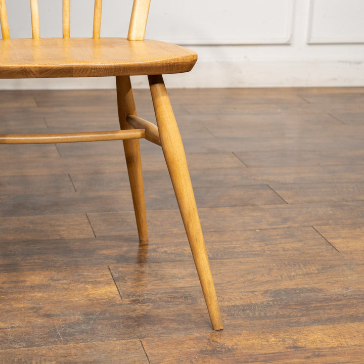 英国【ERCOL アーコール】エルム 4本スポーク フープバックチェア No.400 Windsor ウインザー /21H-11[m]