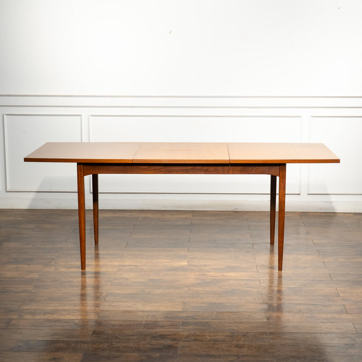 【EUROPA FURNITURE エウロパファニチャー】上質な北欧スタイル チーク エクステンション ダイニングテーブル /21H[m]