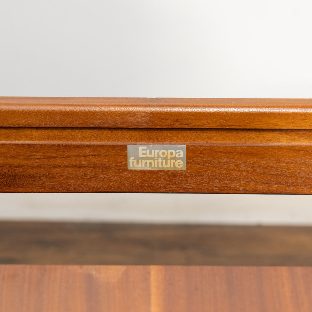 【EUROPA FURNITURE エウロパファニチャー】上質な北欧スタイル チーク エクステンション ダイニングテーブル /21H[m]