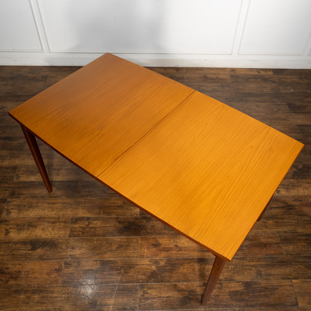 【EUROPA FURNITURE エウロパファニチャー】上質な北欧スタイル チーク エクステンション ダイニングテーブル /21H[m]