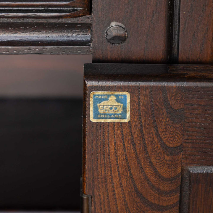 英国【ERCOL アーコール】クラシカルで気品ある佇まい コートカップボード Old Colonial オールドコロニアル[m]