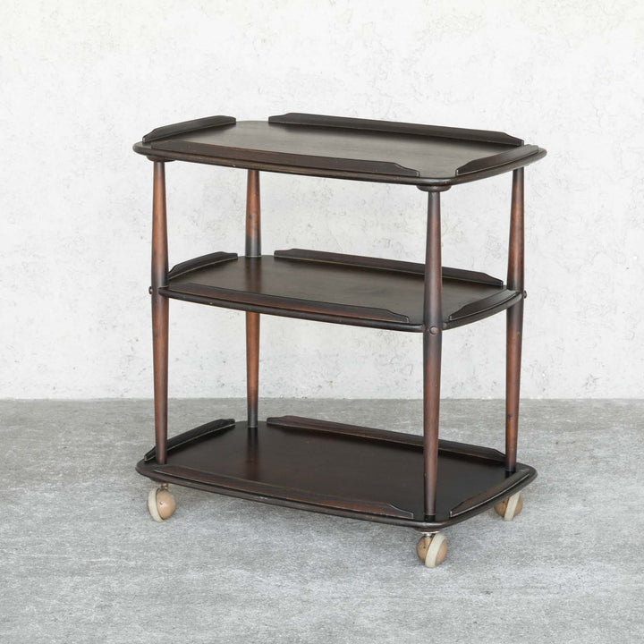 英国【ERCOL アーコール】伝統的な英国ティートローリースタイル トローリーワゴン No.458 Old Colonial オールドコロニアル /22B-1[m]