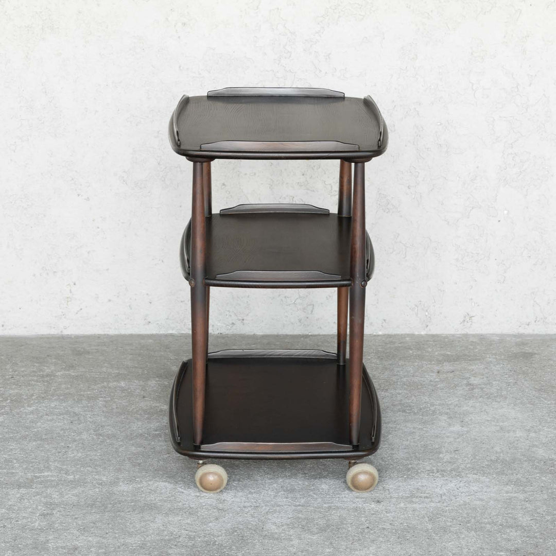 英国【ERCOL アーコール】伝統的な英国ティートローリースタイル トローリーワゴン No.458 Old Colonial オールドコロニアル /22B-1[m]