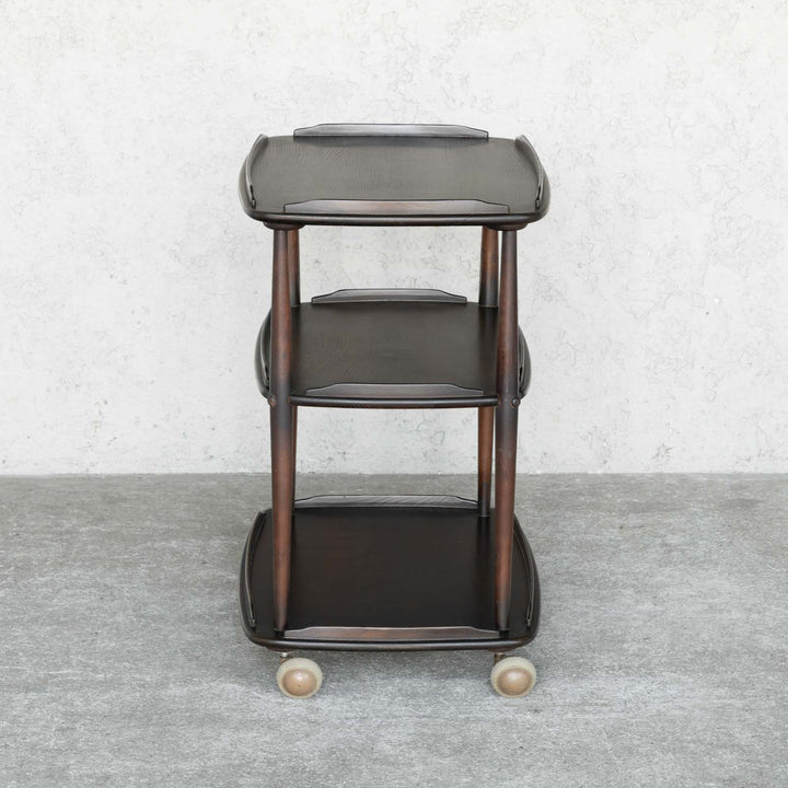 英国【ERCOL アーコール】伝統的な英国ティートローリースタイル トローリーワゴン No.458 Old Colonial オールドコロニアル /22B-1[m]