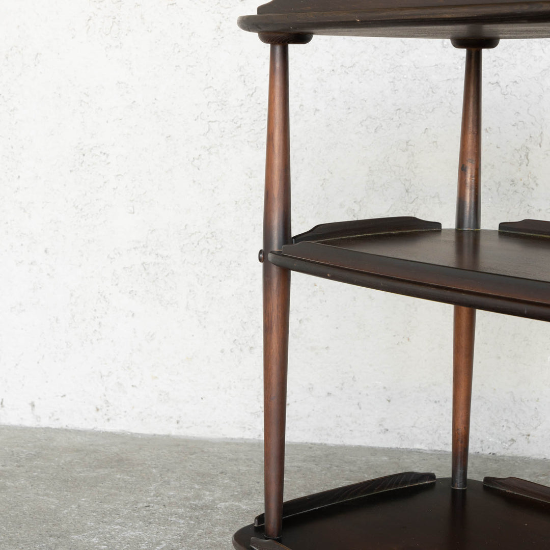 英国【ERCOL アーコール】伝統的な英国ティートローリースタイル トローリーワゴン No.458 Old Colonial オールドコロニアル /22B-1[m]