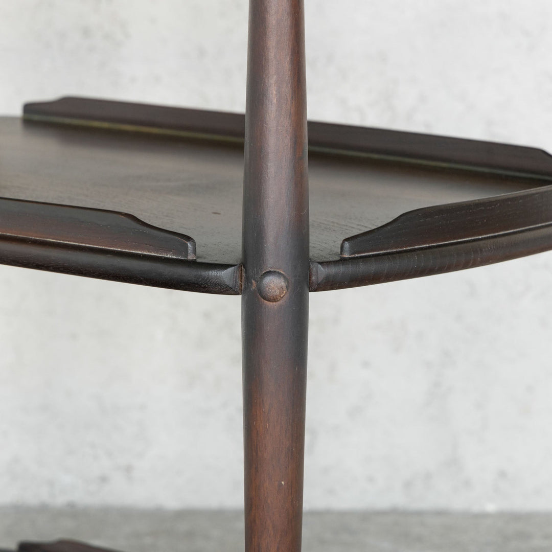 英国【ERCOL アーコール】伝統的な英国ティートローリースタイル トローリーワゴン No.458 Old Colonial オールドコロニアル /22B-1[m]