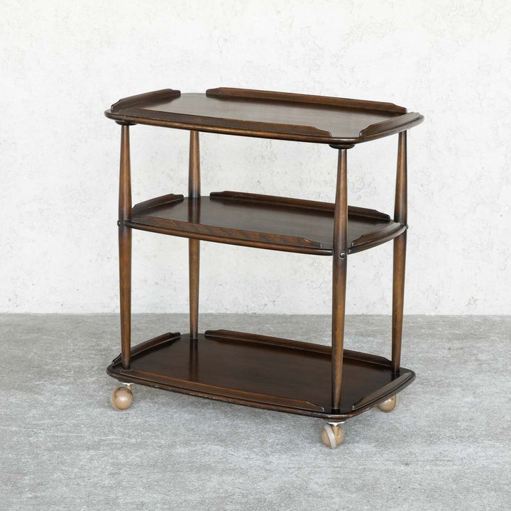 英国【ERCOL アーコール】伝統的な英国ティートロリースタイル トローリーワゴン No.458 Old Colonial オールドコロニアル /22B-2[m]
