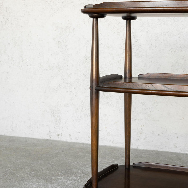 英国【ERCOL アーコール】伝統的な英国ティートロリースタイル トローリーワゴン No.458 Old Colonial オールドコロニアル /22B-2[m]