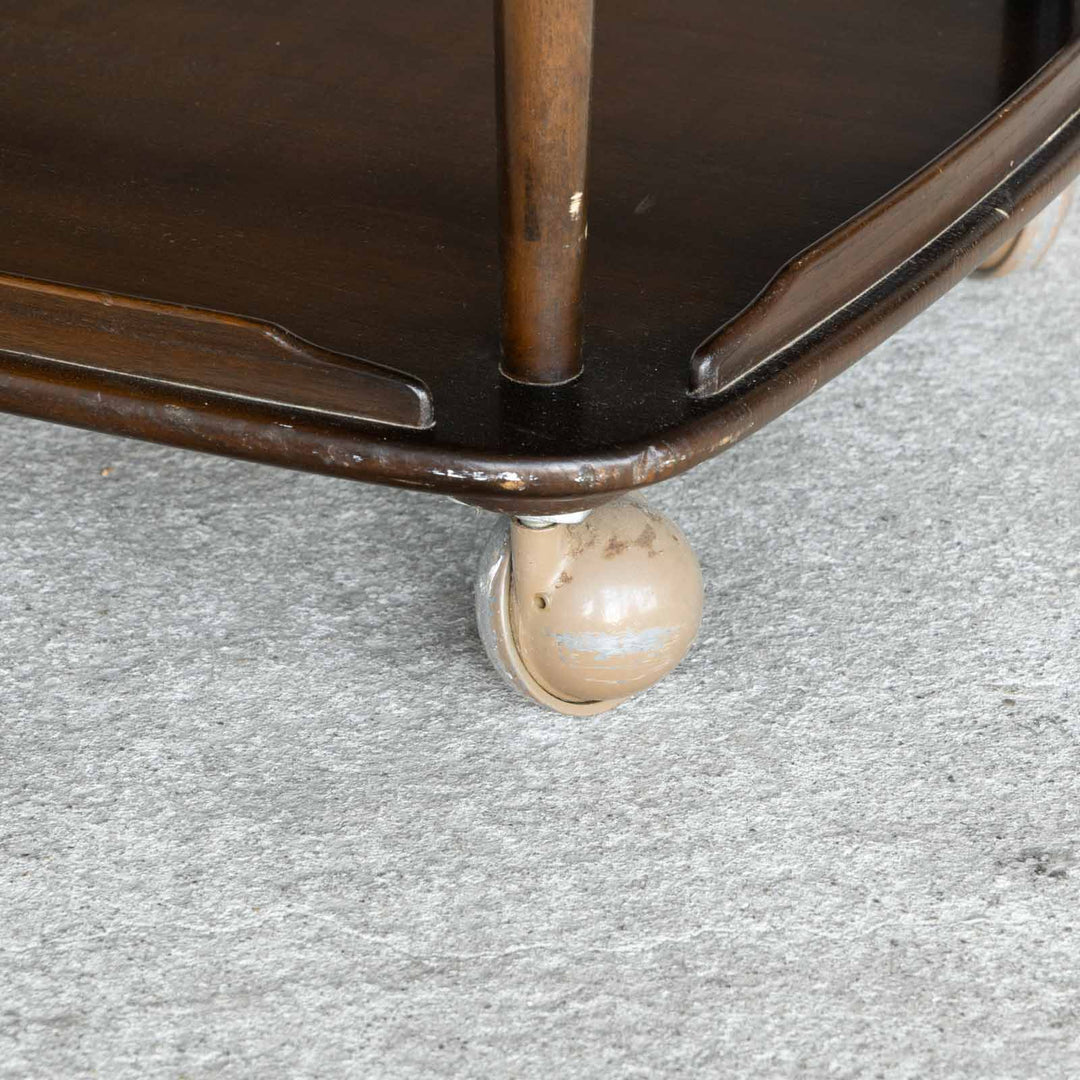英国【ERCOL アーコール】伝統的な英国ティートロリースタイル トローリーワゴン No.458 Old Colonial オールドコロニアル /22B-2[m]