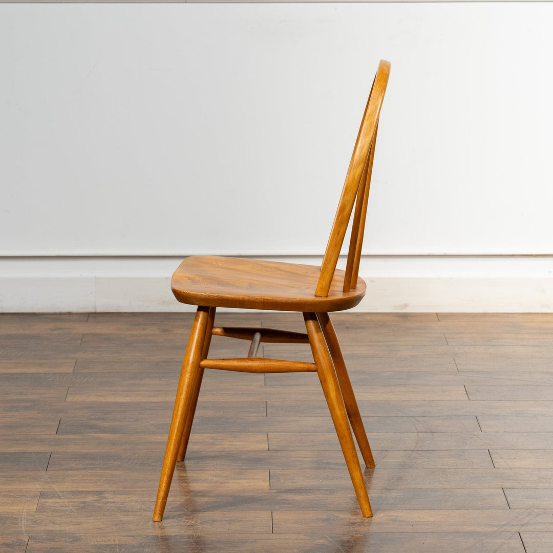 英国【ERCOL アーコール】エルム 4本スポーク フープバックチェア No.400 Windsor ウインザー /22B-4[m]