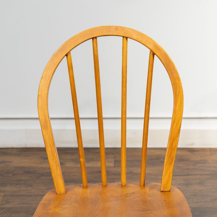 英国【ERCOL アーコール】エルム 4本スポーク フープバックチェア No.400 Windsor ウインザー /22B-4[m]