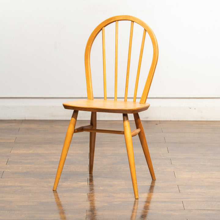 英国【ERCOL アーコール】エルム 4本スポーク フープバックチェア No.400 Windsor ウインザー /22B-14