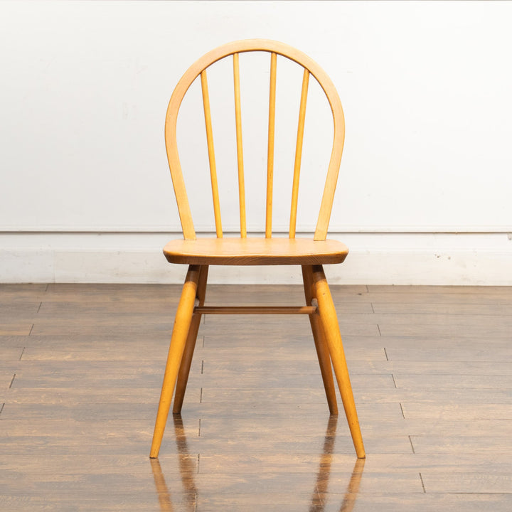 英国【ERCOL アーコール】エルム 4本スポーク フープバックチェア No.400 Windsor ウインザー /22B-14