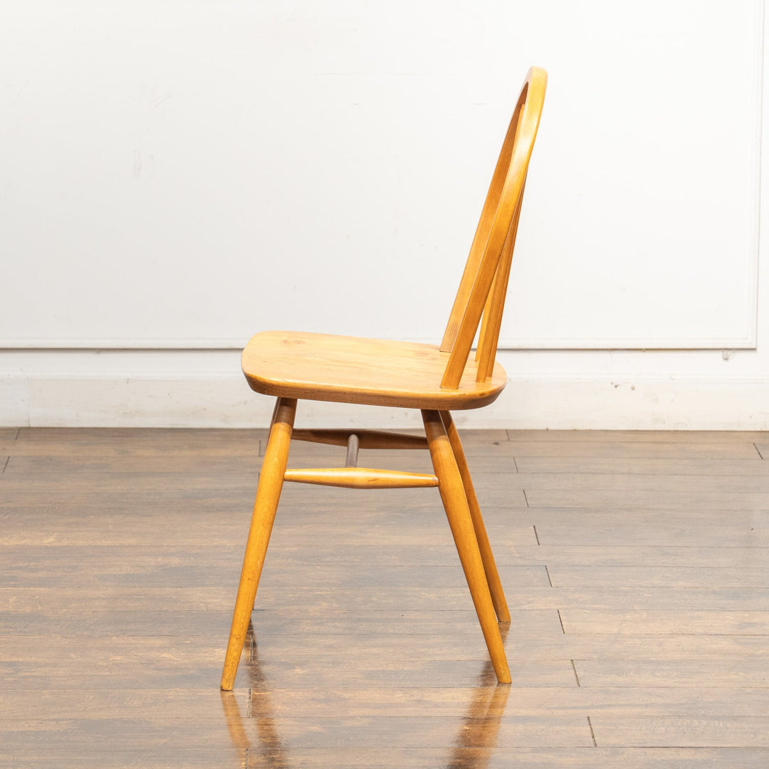 英国【ERCOL アーコール】エルム 4本スポーク フープバックチェア No.400 Windsor ウインザー /22B-14