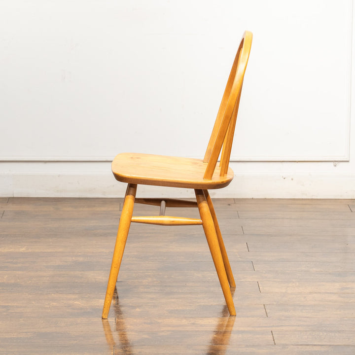 英国【ERCOL アーコール】エルム 4本スポーク フープバックチェア No.400 Windsor ウインザー /22B-14